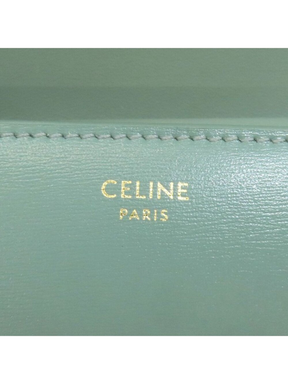 Celine Triomphe Flap Trifold Bifold Wallet Leather - Picture 6 of 15